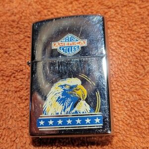 Vintage cigarette lighter with great graphics
